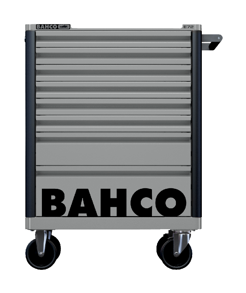 Bahco 26 inç E72 Storage HUB Alet Arabası, 8 Çekmeceli, Gri 693 mm x 510 mm x 955 mm