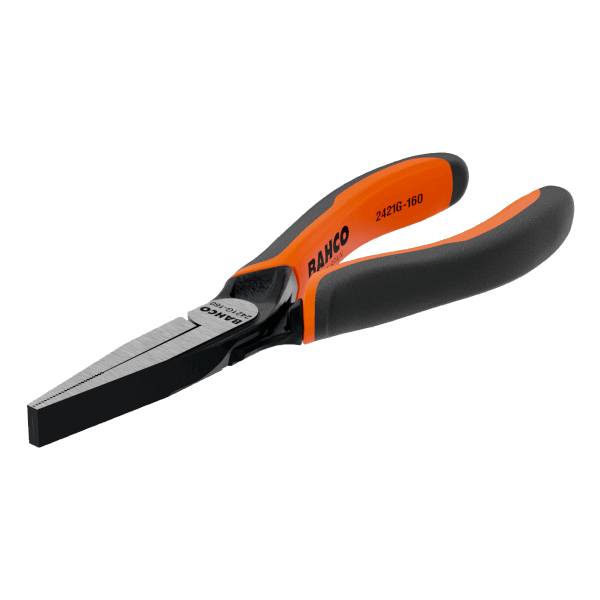 Kendiliğinden Açılan Çift Bileşenli Saplara Sahip Olan Fosfat Kaplamalı ERGO™ Uzun Düz Ağızlı Kargaburunlar (180 mm) Endüstriyel paketleme