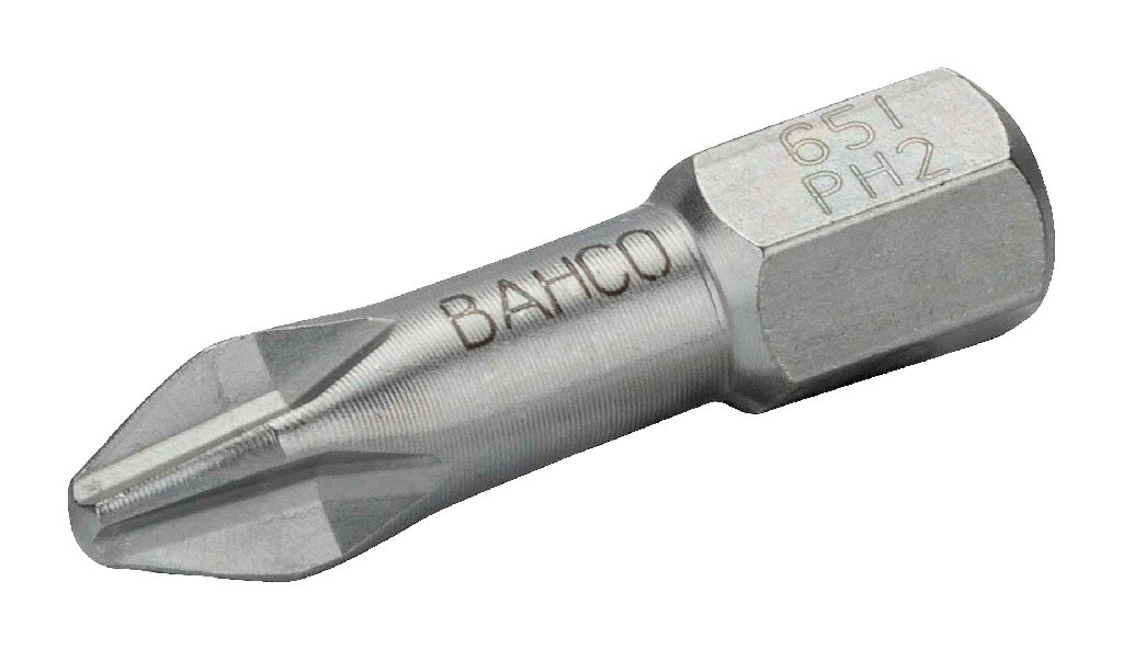 Paslanmaz Çelik Burulmalı Tornavida Bits Phillips - 25 mm