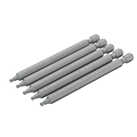 Bahco Standart Tornavida Bits Altıgen Yuvarlak Başlı Metrik - 89 mm