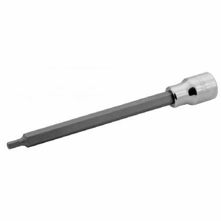 1/2" kare şaft uzun lokma, altıgen başlı vida için. 17 mm 120 mm