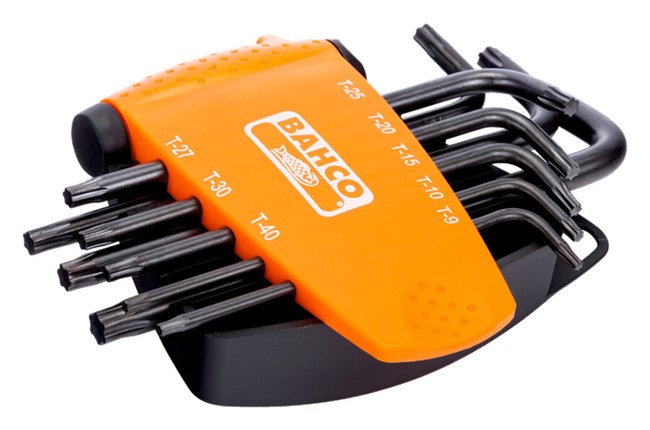 Bahco TORX PLUS®, siyah allen set, 8 parça
