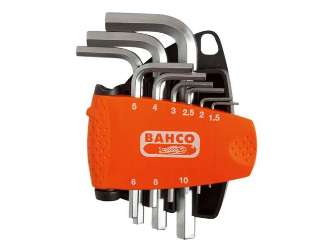 Altıgen allen set,nikel, 9 parça