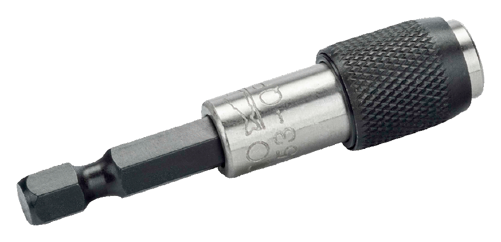Bahco 1/4” Tespit Halkalı Manyetik Tornavida Bit Üniversal Lokma - 60 mm. KM653, plastik kutuda, 5 parça ve KM653-1P plastik tutuculu