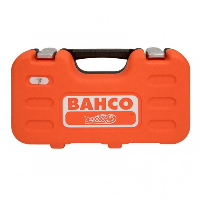 Bahco Metrik Altıgen Profilli ve Döner Kafalı Cırcırlı 1/4 inç Kare Uçlu Lokma Seti - 65 Parça