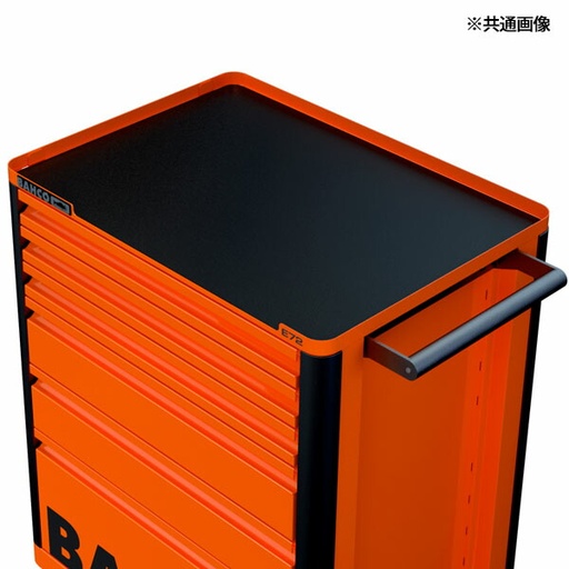 [1472K8] Bahco E72 takım arabası. 8 Çekmeceli takım arabası, koruyucu özel çekmece tamponlu