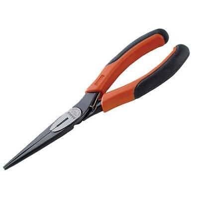 [2430 G-140] Bahco Kendiliğinden Açılan Çift Bileşenli Saplara Sahip Olan Fosfat Kaplamalı ERGO™ Uzun Hassas Kargaburunlar (140 mm)