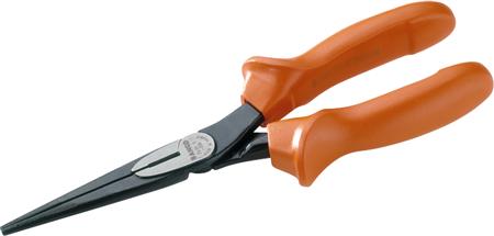 [2430 S-200] Bahco Yalıtımlı Çift Bileşenli Saplara Sahip Olan Fosfat Kaplamalı ERGO™ Hassas Kargaburunlar (200 mm)