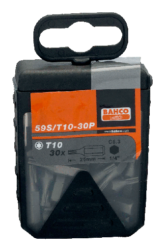 [59S/T45-5P] Bahco Standart Tornavida Bits Torx® - 25 mm