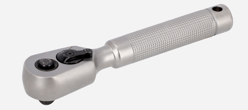 [6950MHS] Bahco 1/4" Armut Başlı Kısa Ters Yöne Çevrilebilir Cırcır 60 diş metal sap 