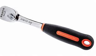 [8150-1/2] Bahco Cırcır kolu, 1/2”, çevrilebilir. 80 dişler/ 4.5° Hareket açılı. Sıkılaştırılmış