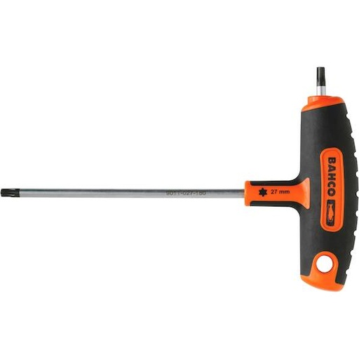 [901T-010-100] Bahco T-saplı tornavida,TORX® vidalar için