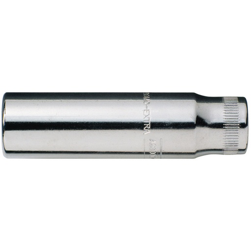 [A6800DM-4] Lokma uzun seri, 1/4” kare şaft. Yıldız, metrik ölçülerde, ince çeperli