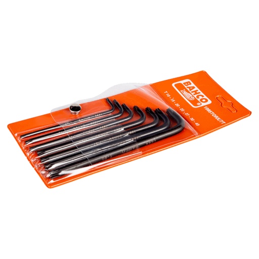 [BE-8675] TORX® allen anahtar seti, 8 parça