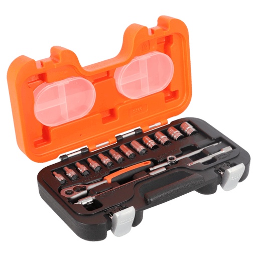 [S160] Lokma seti 1/4”. 16 parça