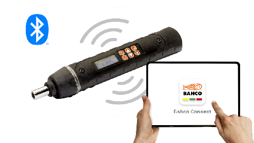 [TASMB14H09] Bahco Dijital Torklu ve Açılı Bluetooth® Tornavida 0,45 -9 Newton Metre