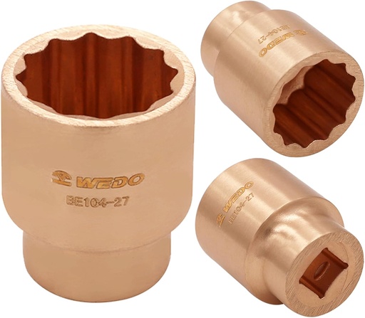 [BE104-6] Wedo BE104-6 Socket (1/2") 6mm