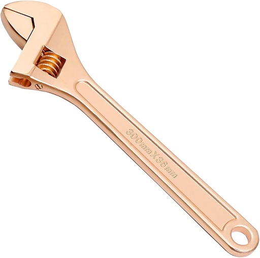 [BE125-1010] Wedo BE125-1010 Wrench, Adjustable 36*300mm