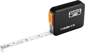 [1162N-1/2] Bahco Çelik metre